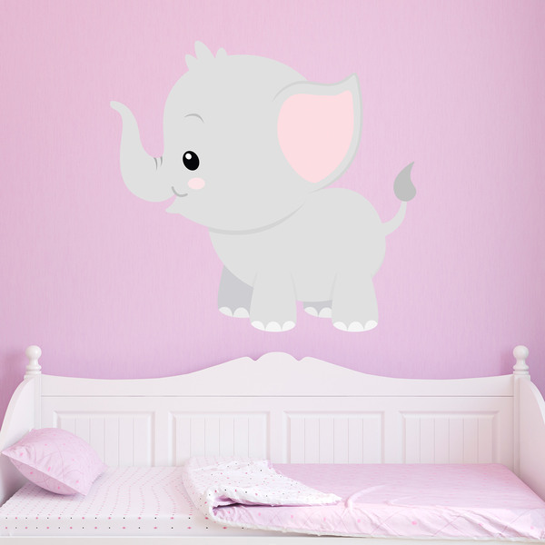 Stickers pour enfants: Joyeux éléphant