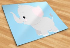 Stickers pour enfants: Joyeux éléphant 6