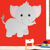 Stickers pour enfants: Heureux éléphant 3