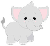 Stickers pour enfants: Heureux éléphant 5