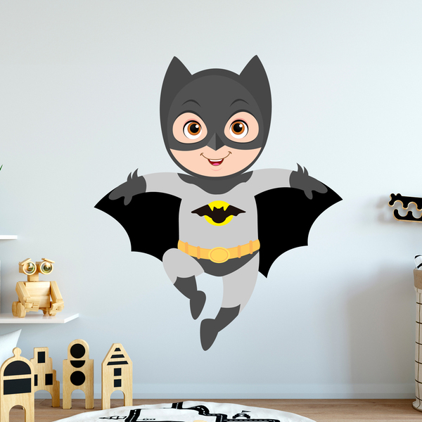 Stickers pour enfants: Batman volant