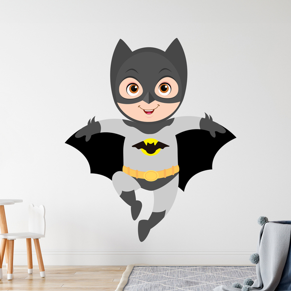 Stickers pour enfants: Batman volant