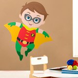 Stickers pour enfants: Robin volant 3