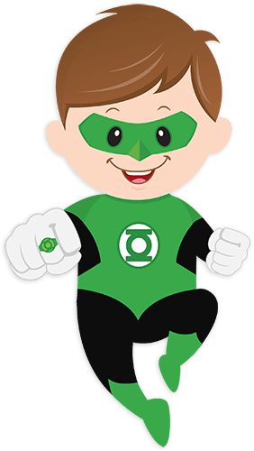 Stickers pour enfants: Green Lantern