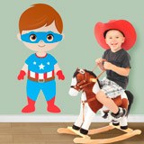 Stickers pour enfants: Captain America 3