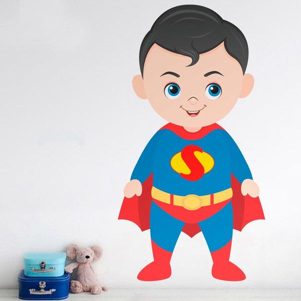 Stickers pour enfants: Superman Baby