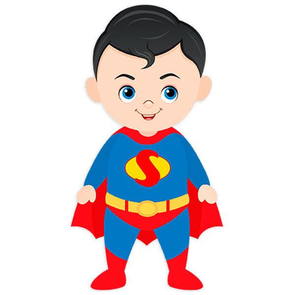 Stickers pour enfants: Superman Baby