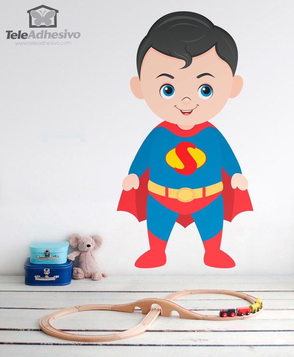 Stickers pour enfants: Superman Baby