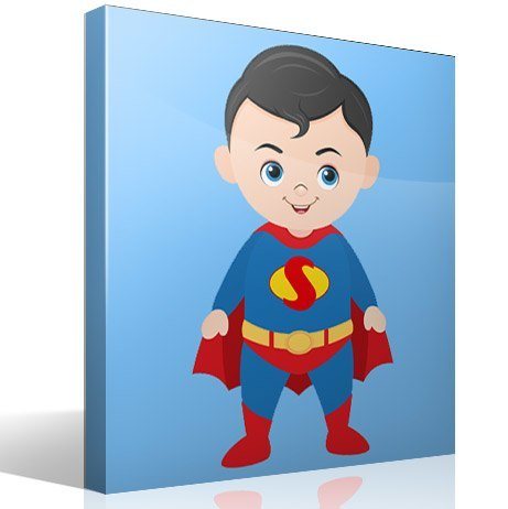 Stickers pour enfants: Superman Baby