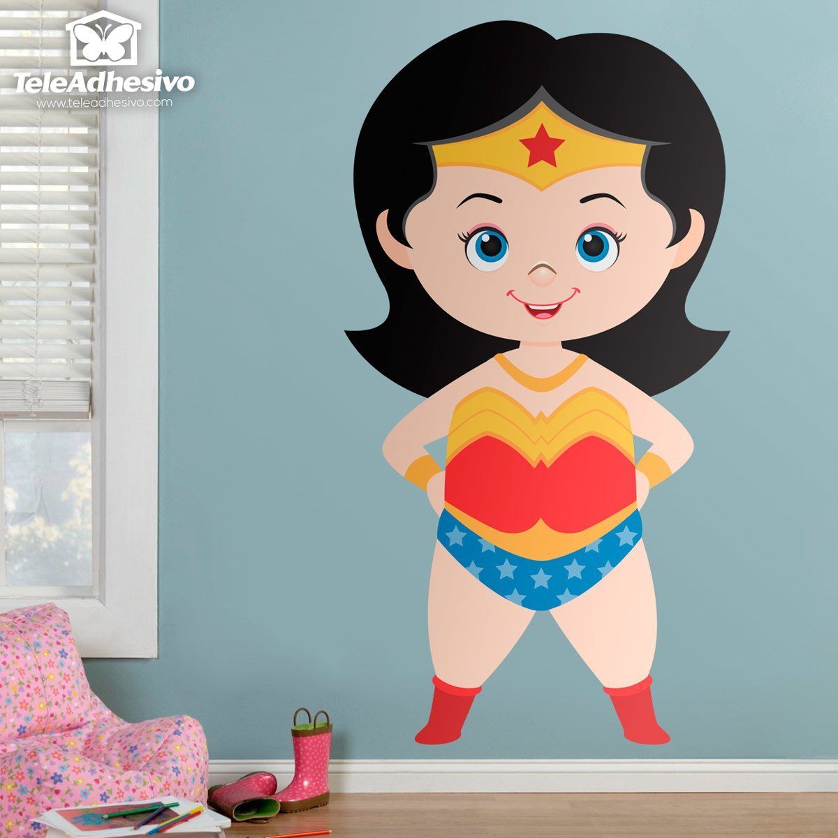 Stickers pour enfants: Wonder Woman