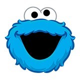 Stickers pour enfants: Rire de cookies Monster 6