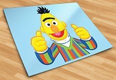 Stickers pour enfants: Bart du Rue Sesame 5