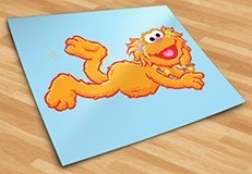 Stickers pour enfants: Zoé de Rue Sesame 5