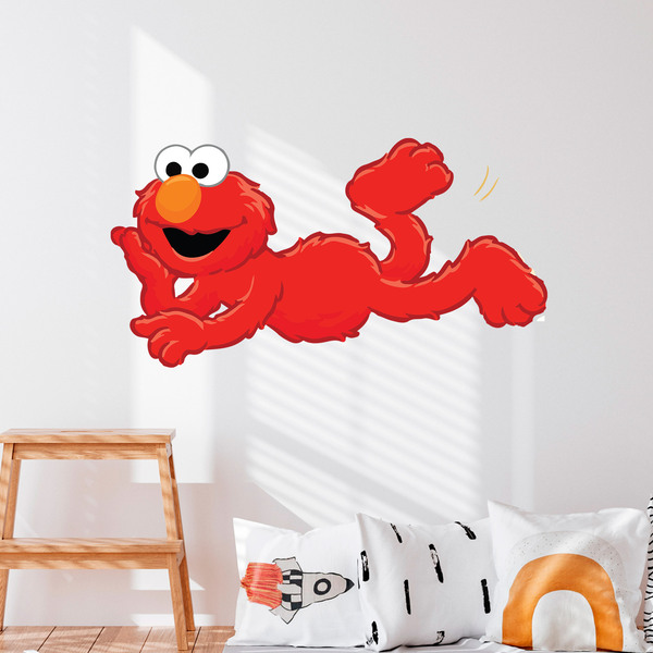 Stickers pour enfants: Elmo couché