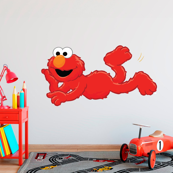 Stickers pour enfants: Elmo couché