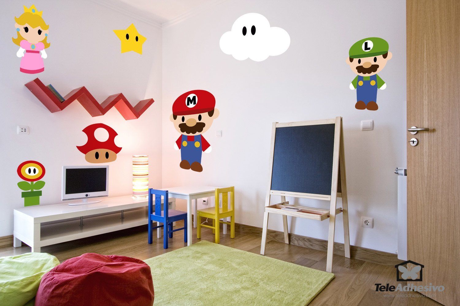 Stickers pour enfants: Kit Mario Bros