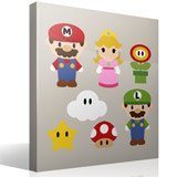 Stickers pour enfants: Kit Mario Bros 4