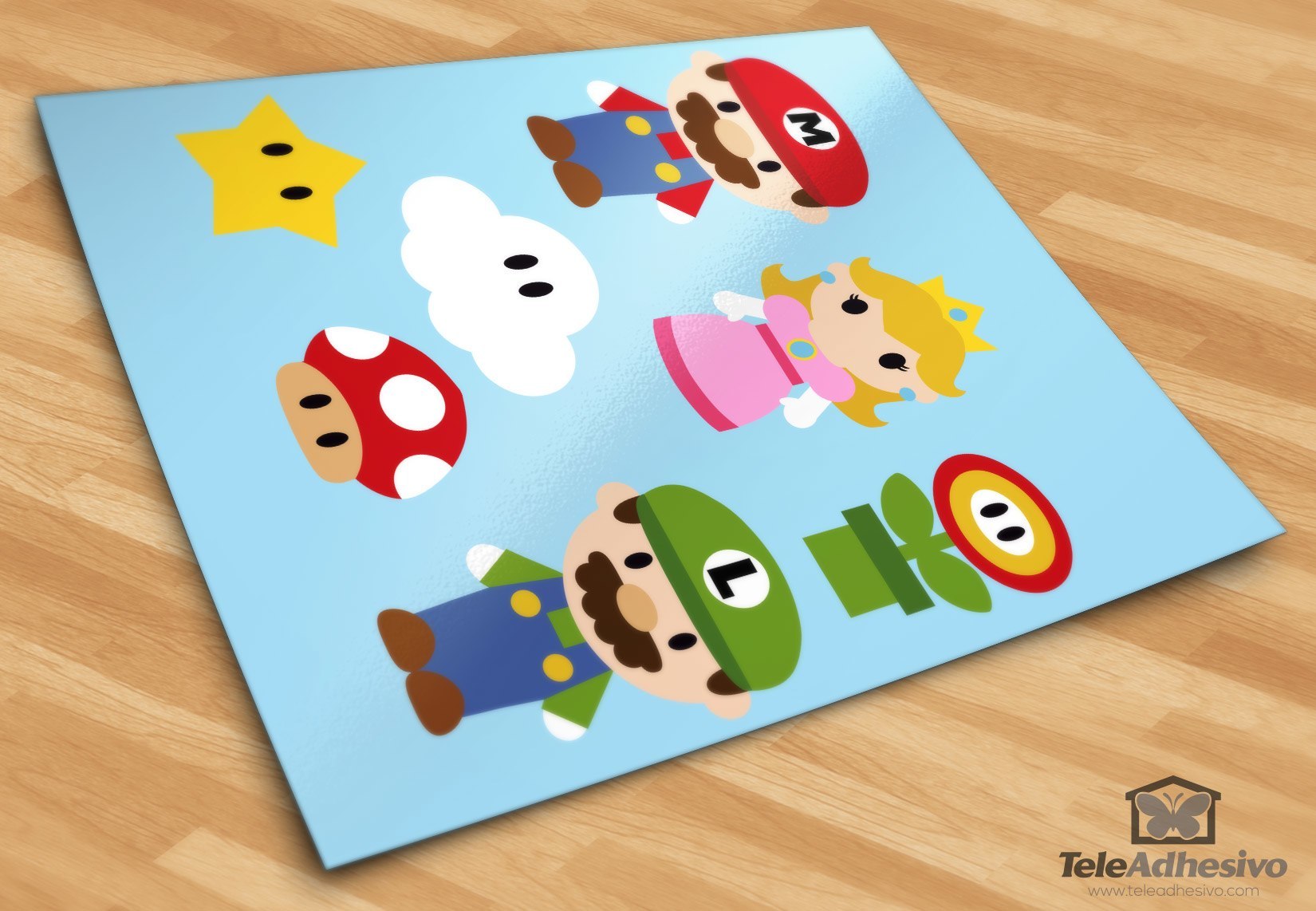 Stickers pour enfants: Kit Mario Bros