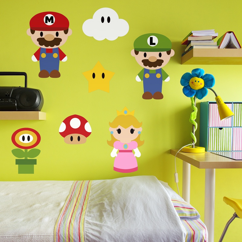 Stickers pour enfants: Kit Mario Bros