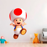 Stickers pour enfants: Crapaud Mario Bros 4