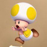 Stickers pour enfants: Toad jaune 3