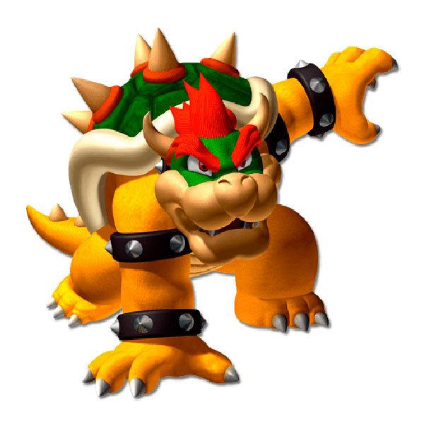 Stickers pour enfants: Bowser