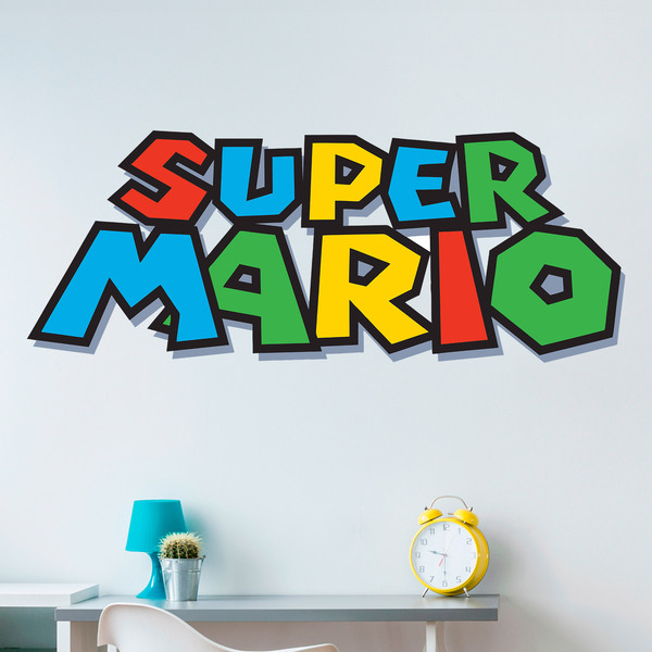 Stickers pour enfants: Jeu Super Mario