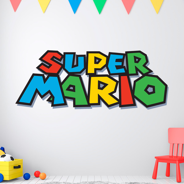 Stickers pour enfants: Jeu Super Mario