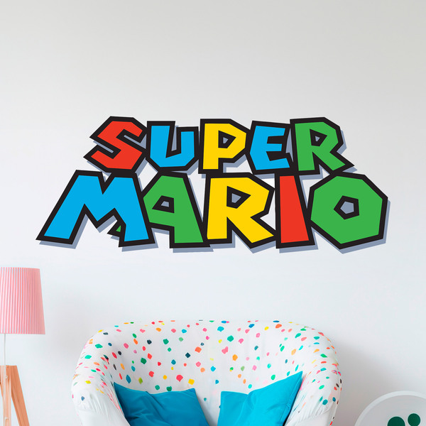 Stickers pour enfants: Jeu Super Mario