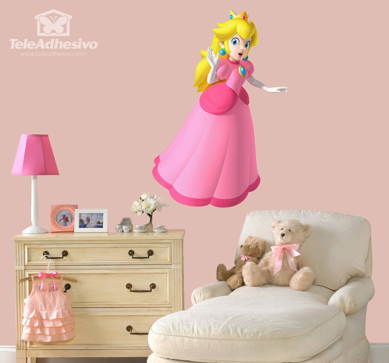 Stickers pour enfants: Princess Peach