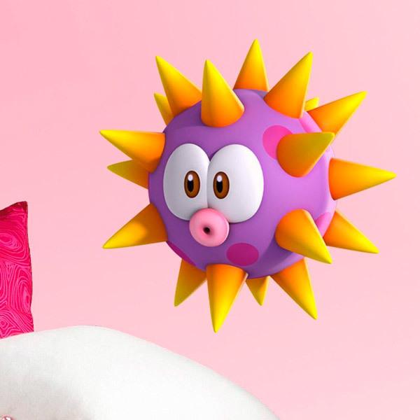 Stickers pour enfants: Oursin de Mario Bros