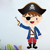 Stickers pour enfants: Le petit pistolet de pirate 3