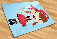 Stickers pour enfants: La petite épée de corsaire 5