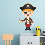Stickers pour enfants: Le petit pirate sabre 3