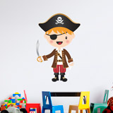Stickers pour enfants: Le petit pirate sabre 4