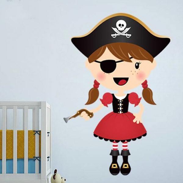 Stickers pour enfants: La petite pistolet de pirate