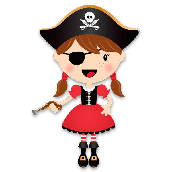 Stickers pour enfants: La petite pistolet de pirate