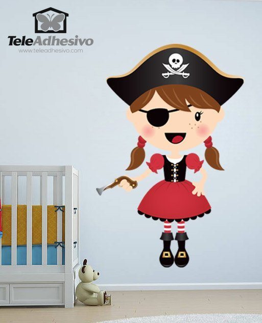 Stickers pour enfants: La petite pistolet de pirate