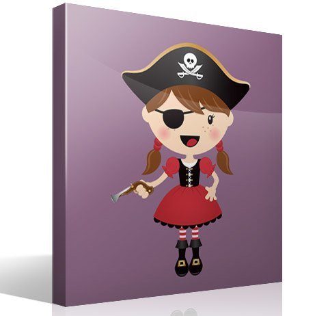 Stickers pour enfants: La petite pistolet de pirate