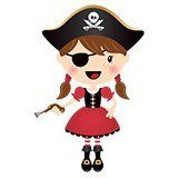 Stickers pour enfants: La petite pistolet de pirate 6