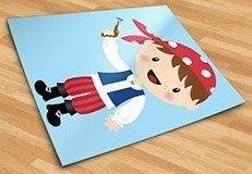 Stickers pour enfants: La petite pistolet de corsaire 5