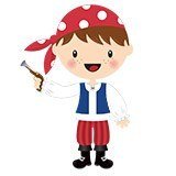 Stickers pour enfants: La petite pistolet de corsaire 6