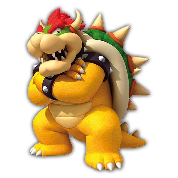 Stickers pour enfants: King Bowser