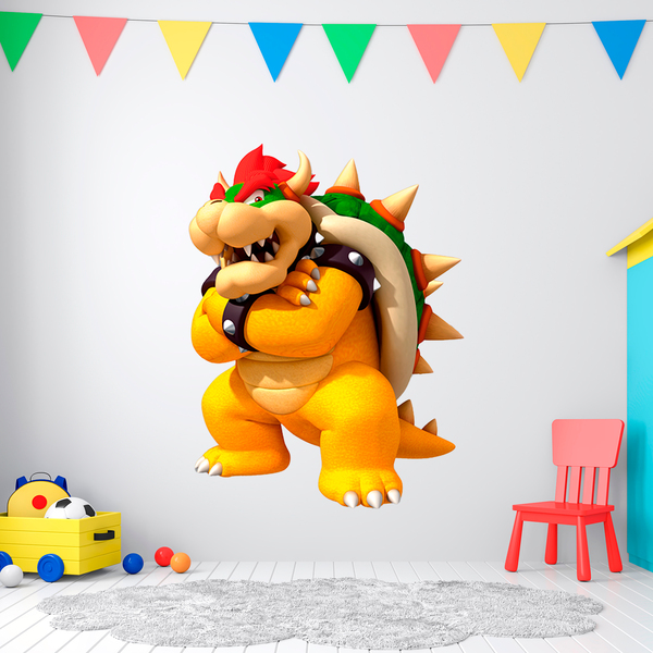 Stickers pour enfants: King Bowser