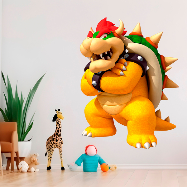 Stickers pour enfants: King Bowser