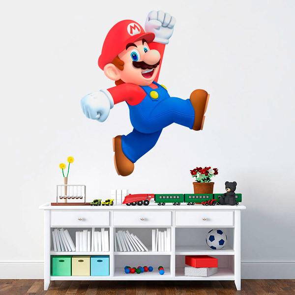 Stickers pour enfants: Le Super Saut de Mario Bros