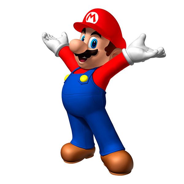Stickers pour enfants: Mario Bros Joyeux