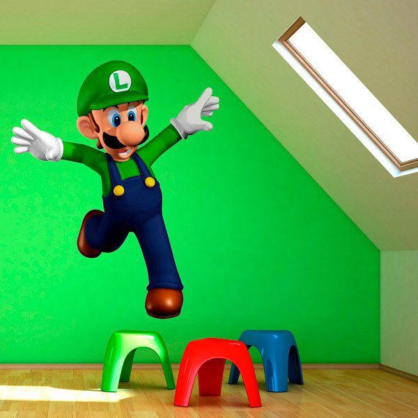 Stickers pour enfants: Luigi en Cours