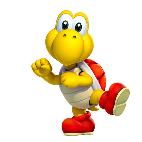 Stickers pour enfants: Koopa Rouge