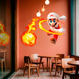 Stickers pour enfants: Mario Bros Boule de Feu 17